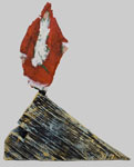 Weihnachtsmann 0928, Holzskulptur